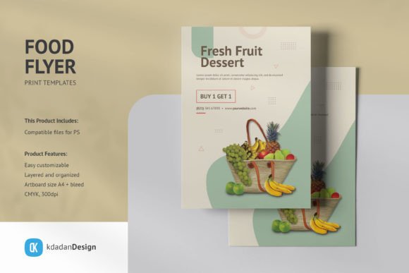 Download Food Flyer PSD Templates Vol 07 - Psd Collection
