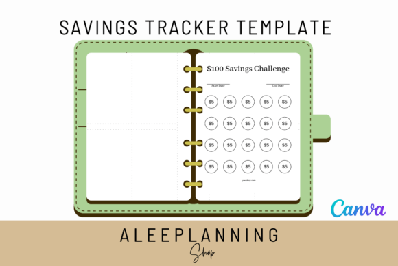 Download Savings Tracker Canva Template| Finance - Premium Resources