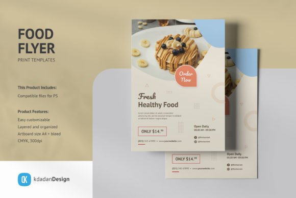 Download Food Flyer PSD Templates Vol 018 - Psd Collection