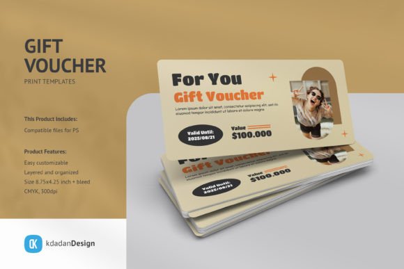 Download Gift Voucher PSD Templates Vol 87 - Psd Collection