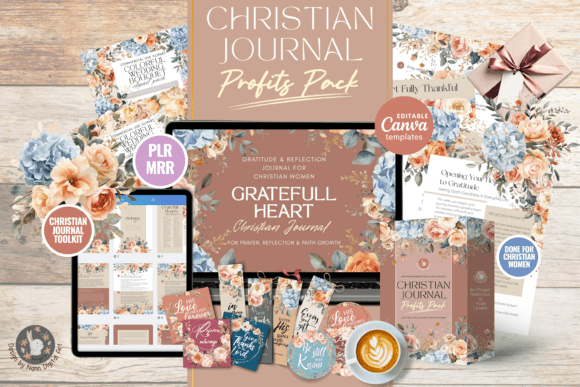 Download Gratitude Journal Template Profits Pack - Fit Collection