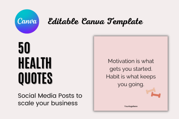Download Health and Fitness Quotes Template - Fit Collection