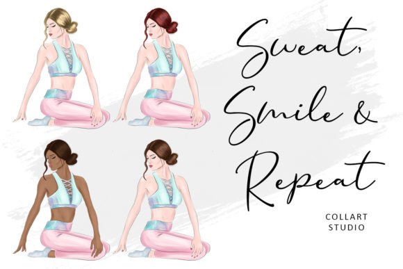 Download Fitness Clipart Set, Gym, Workout, Fit - Fit Collection