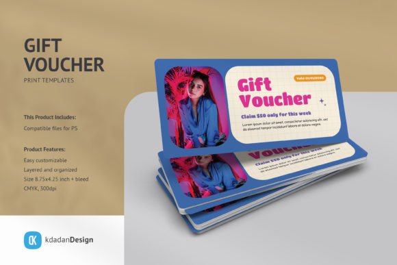 Download Gift Voucher PSD Templates Vol 094 - Psd Collection