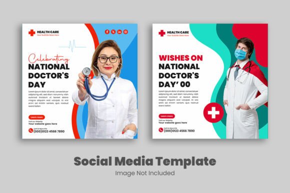 Download National Doctors Day Social Design Post - Social design Collection