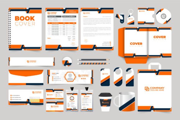 Download Brand Identity Design Bundle Vector - Identity design Collection
