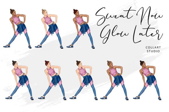 Download Fitness Clipart Set, Gym, Workout, Fit - Fit Collection
