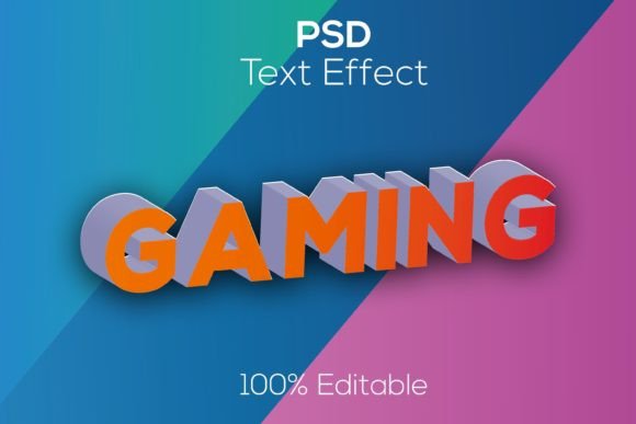 Download Games 3D | Modern Games Psd Text Effect - Psd Collection
