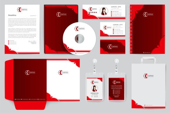 Download Brand Identity Design on Stationery Set - Identity design Collection