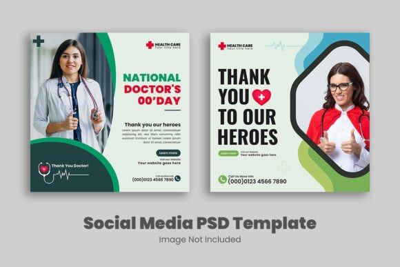 Download National Doctors Day Social Design Post - Social design Collection