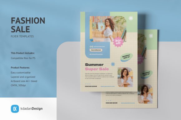 Download Fashion Flyer Set PSD Templates Vol 12 - Psd Collection