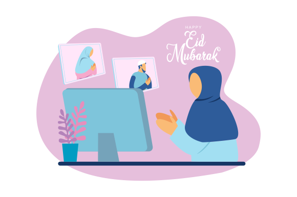 Download Islamic People Teleconference in Eid Fit - Fit Collection