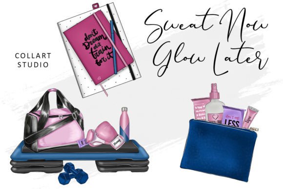 Download Fitness Clipart Set, Gym, Workout, Fit - Fit Collection